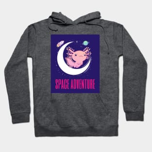 Axolotl Space Adventure Hoodie